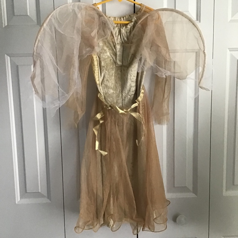 Golden angel costume - Picture 3 of 5
